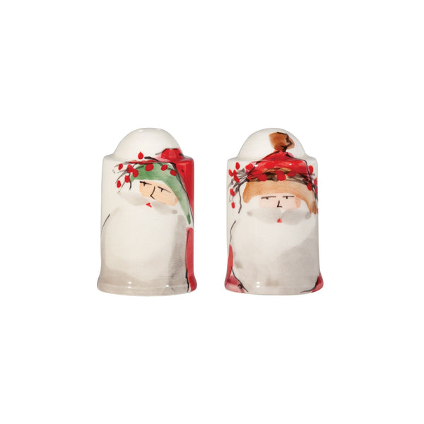 Vietri Old St. Nick Salt & Pepper