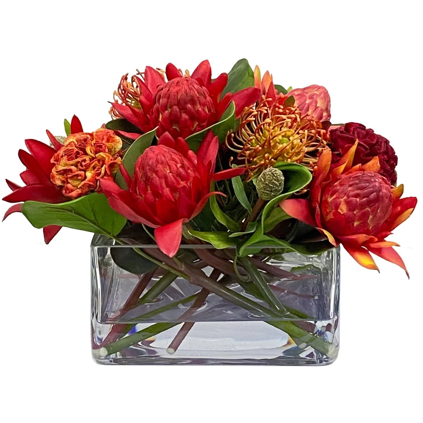 An image of Winward Warata & Ball Celosia in Vase