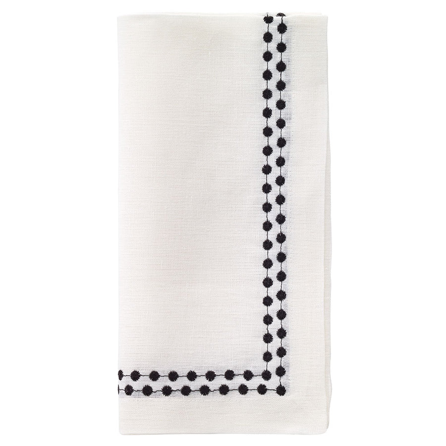 Bodrum Pearls Set of 4 Dinner Napkin