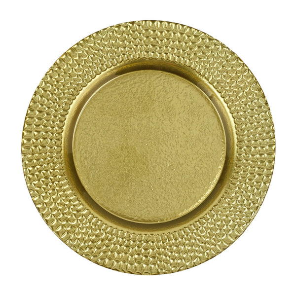 Vietri Pelli Glass Charger