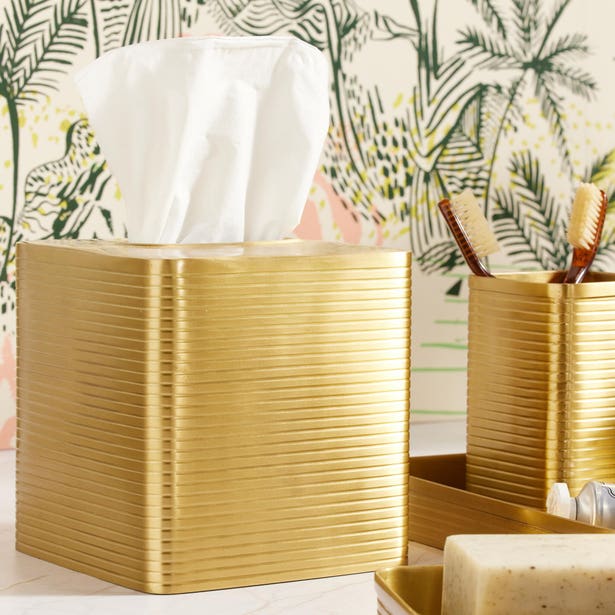 An image of Pigeon and Poodle Adelaide Tissue Box Holder