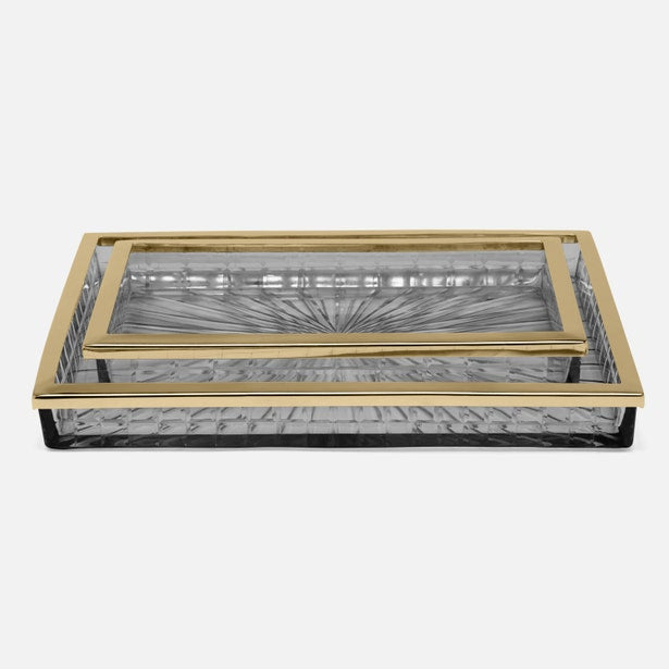 Pigeon and Poodle Argos Trays Set of 2