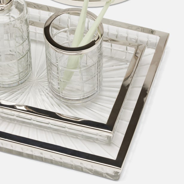 An image of Pigeon and Poodle Argos Trays Set of 2