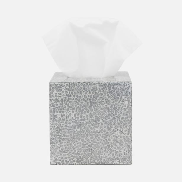 An image of Pigeon and Poodle Callas Tissue Box Holder