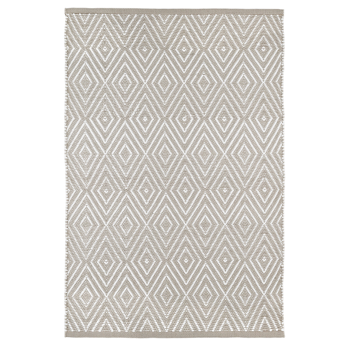 An image of Dash & Albert Diamond Indoor/Outdoor Rug