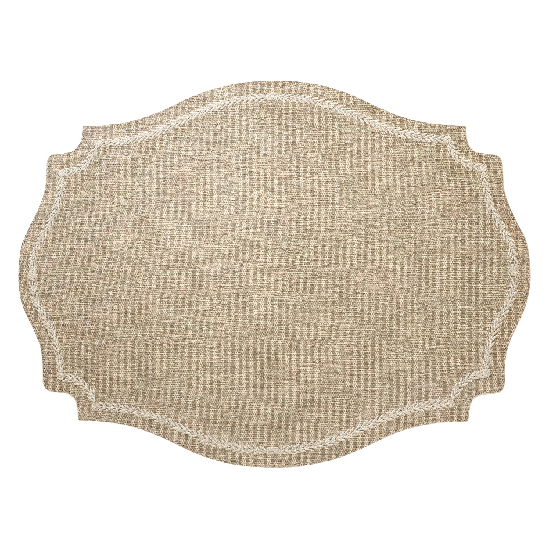 An image of Bodrum Regent Set of 4 Oval Placemat