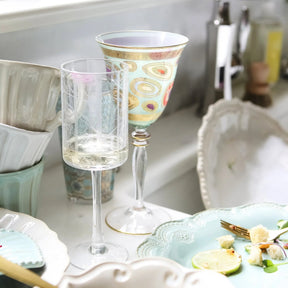 Vietri Regalia Wine Glass