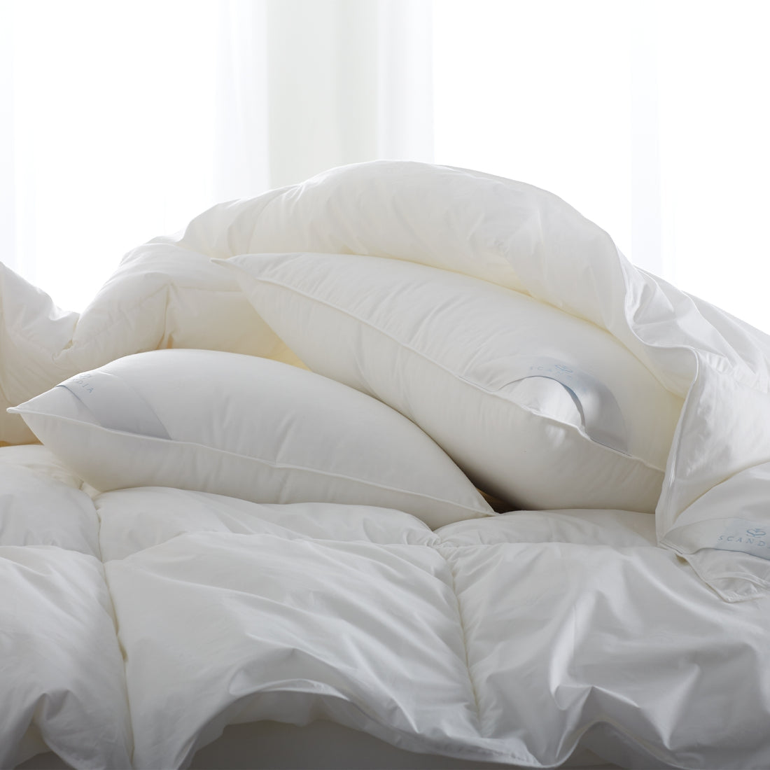 Scandia Home Bergen Down-Free Pillow