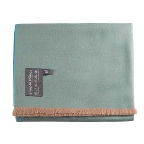 Simple Things 100% Premium Baby Alpaca Herringbone Throw