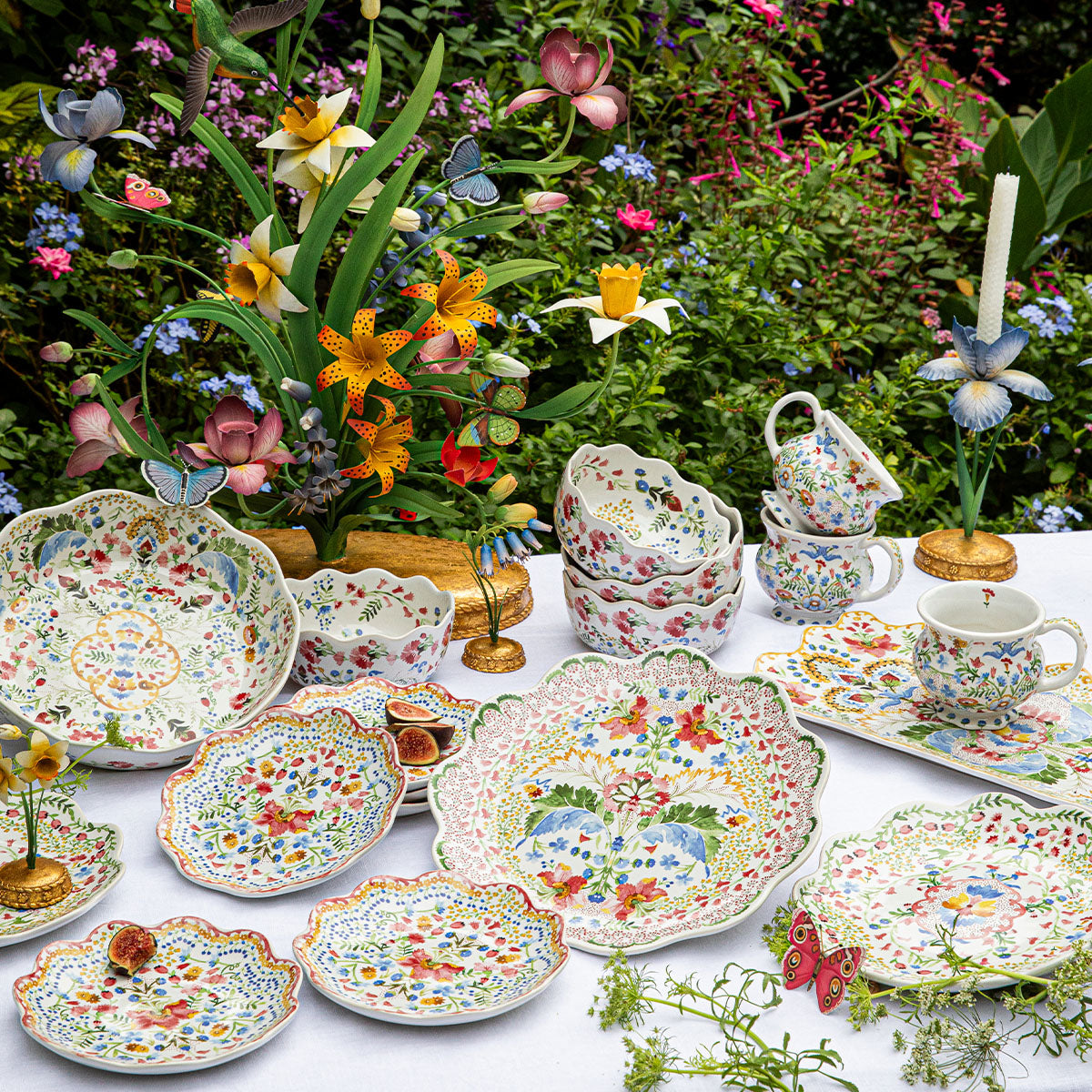 An image of Juliska Sofia Dinner Plate - Multi