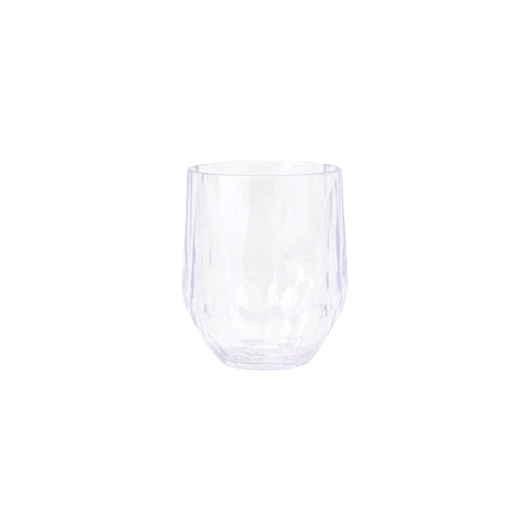 Vietri Superglass Stemless Wine Glass