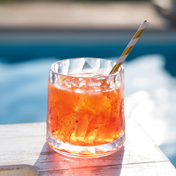 An image of Vietri Superglass Low Ball Glass