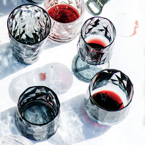 Vietri Superglass Stemless Wine Glass