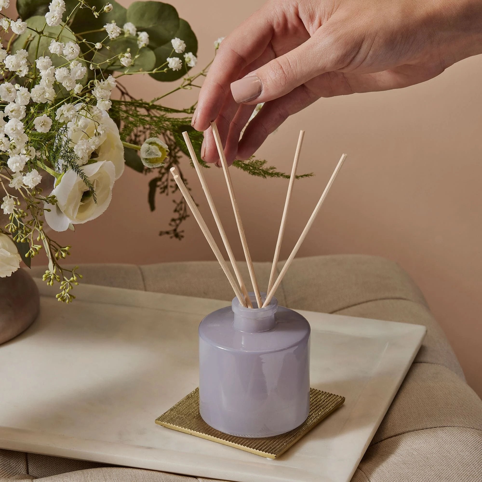Thymes Lavender Petite Reed Diffuser 4.0 fl oz
