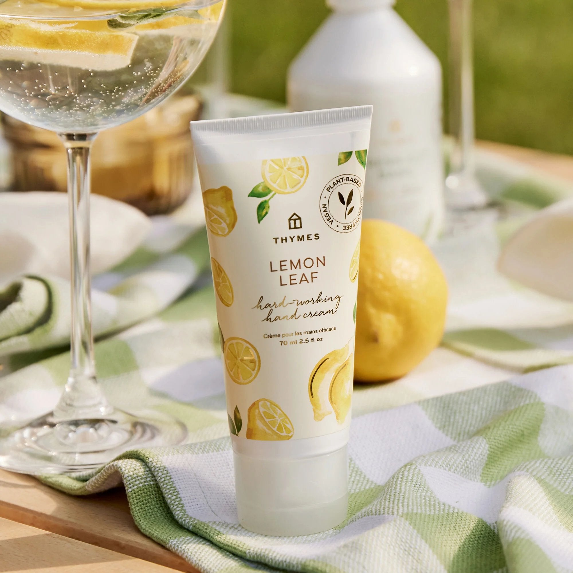 Thymes Lemon Leaf Hard-Working Hand Cream 2.5 fl oz