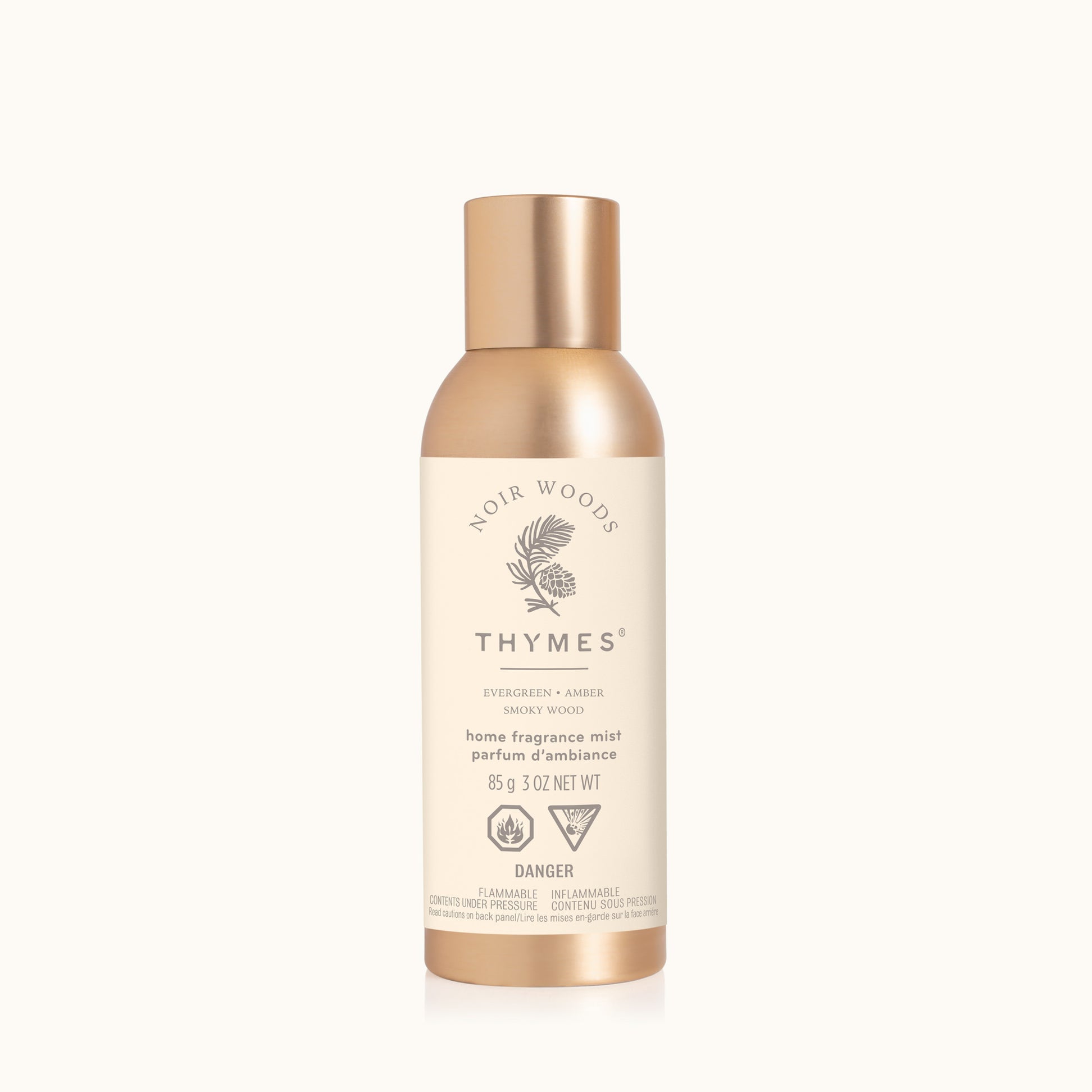 Thymes Noir Woods Home Fragrance Mist - 3 oz