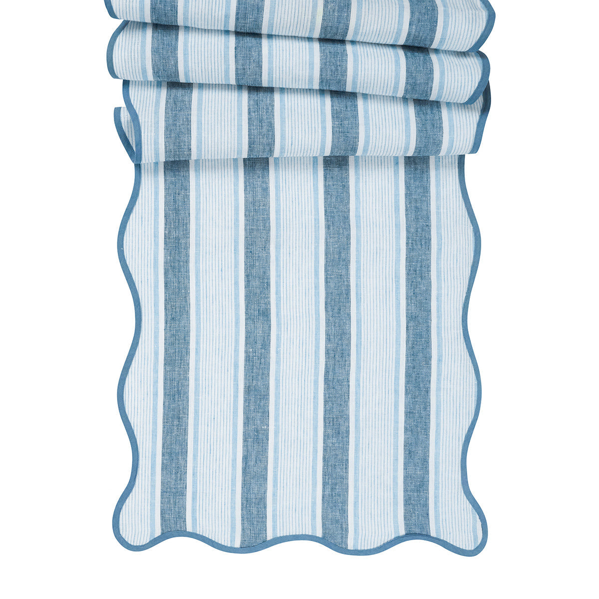 An image of Juliska Cabana Stripe Table Runner