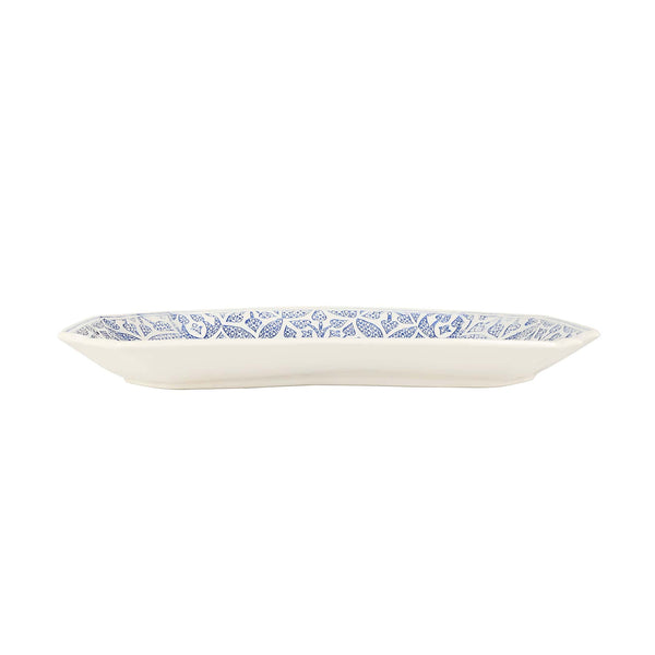 Vietri Uccello Blu Rectangular Platter