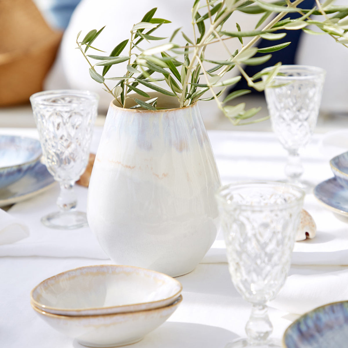 Casafina Brisa Small Oval Vase