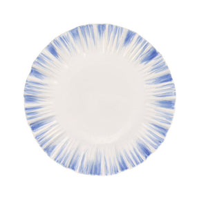 Vietri Bari Blue and White European Dinner Plate
