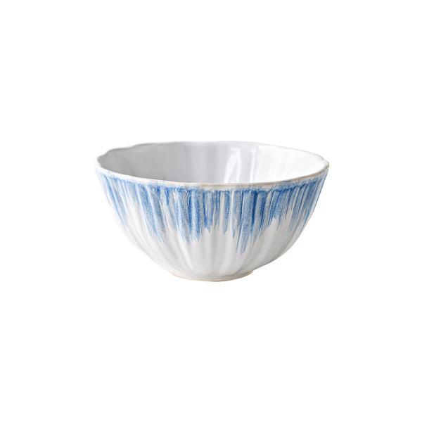 An image of Vietri Bari Blue and White Cereal Bowl