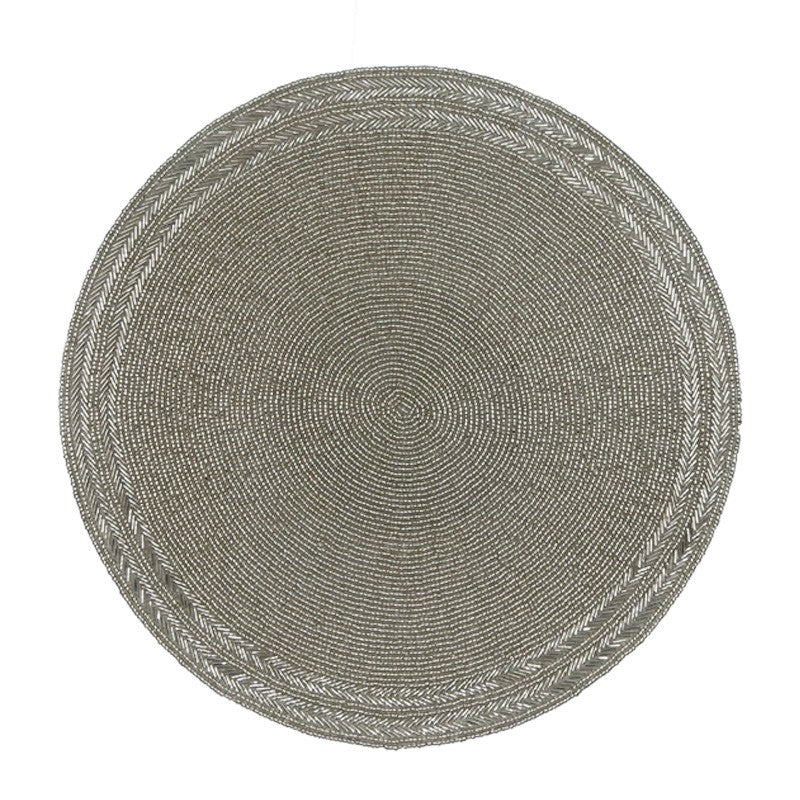 An image of Von Gern Dazzle Round Placemat Set of 2