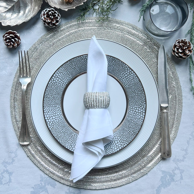 Von Gern Dazzle Round Placemat Set of 2