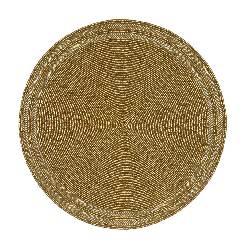 Von Gern Dazzle Round Placemat Set of 2