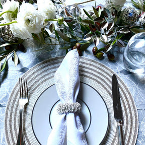 Von Gern Sparkle Napkin Rings Set of 4