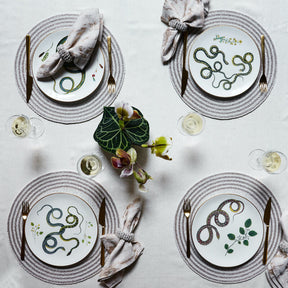 Von Gern Sparkle Round Placemat Set of 2