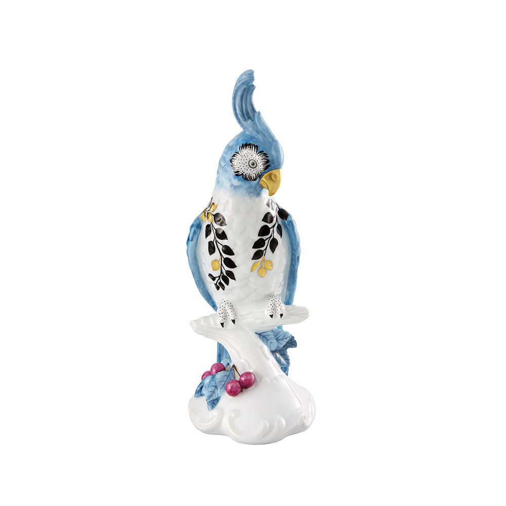 Vista Alegre Christian Lacroix Primavera Cockatoo Candleholder