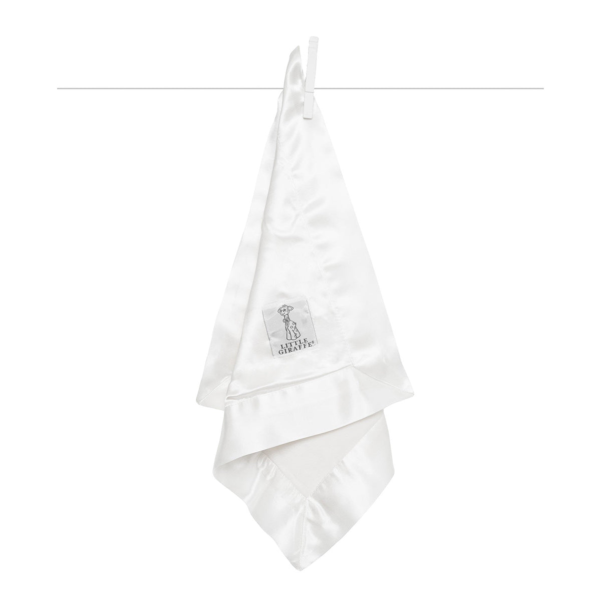 An image of Little Giraffe Velvet Deluxe Blanky