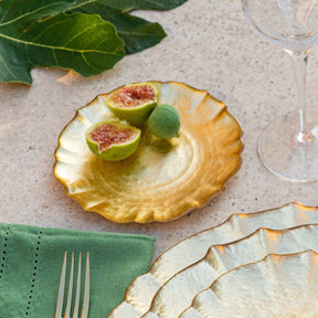 Vietri Baroque Glass Cocktail Plate