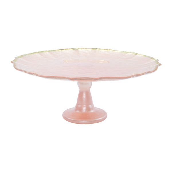 Vietri Baroque Glass Cake Stand
