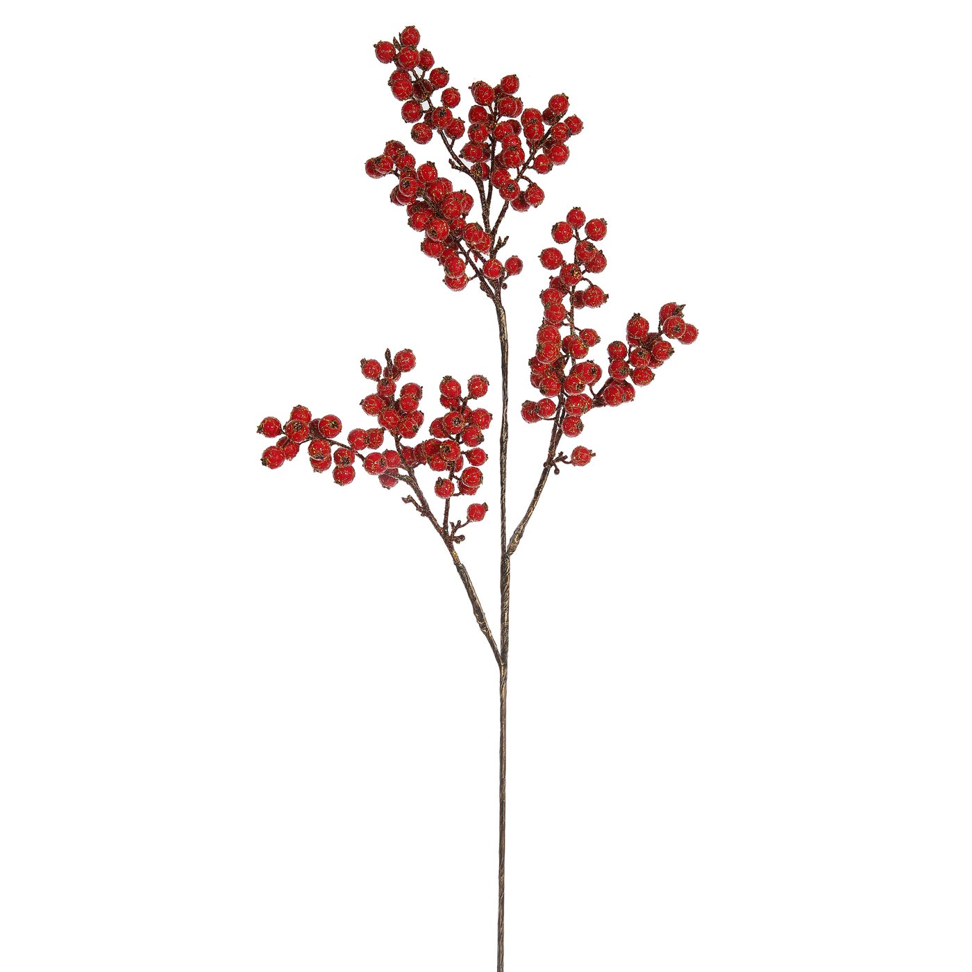 Winward Red Berry Spray - 33 inch