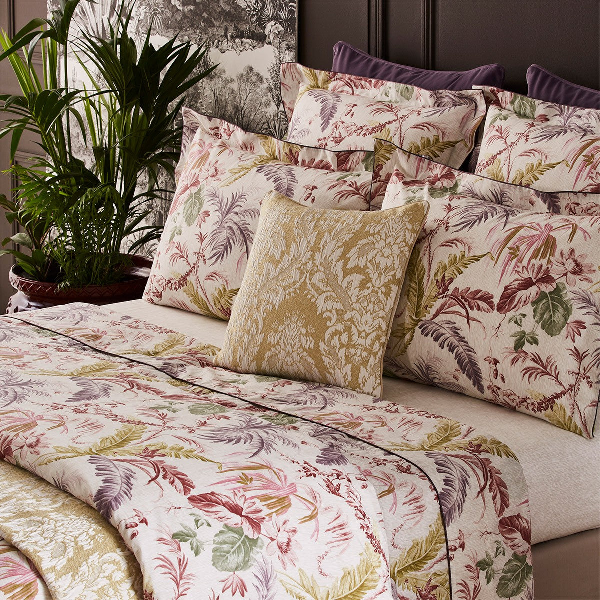 Yves Delorme Fresque Duvet Cover
