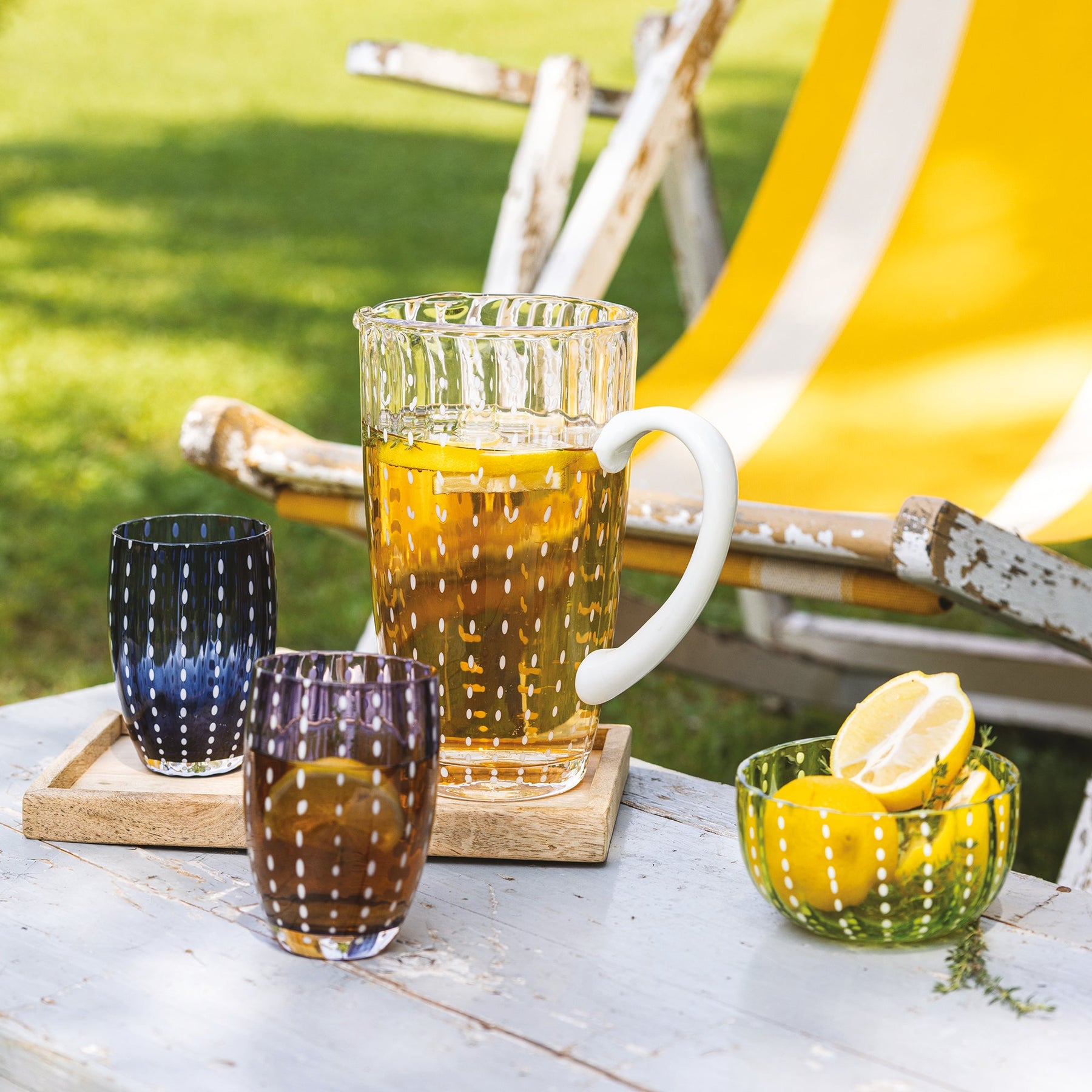 An image of Zafferano America Set of 2 Perle Tumbler