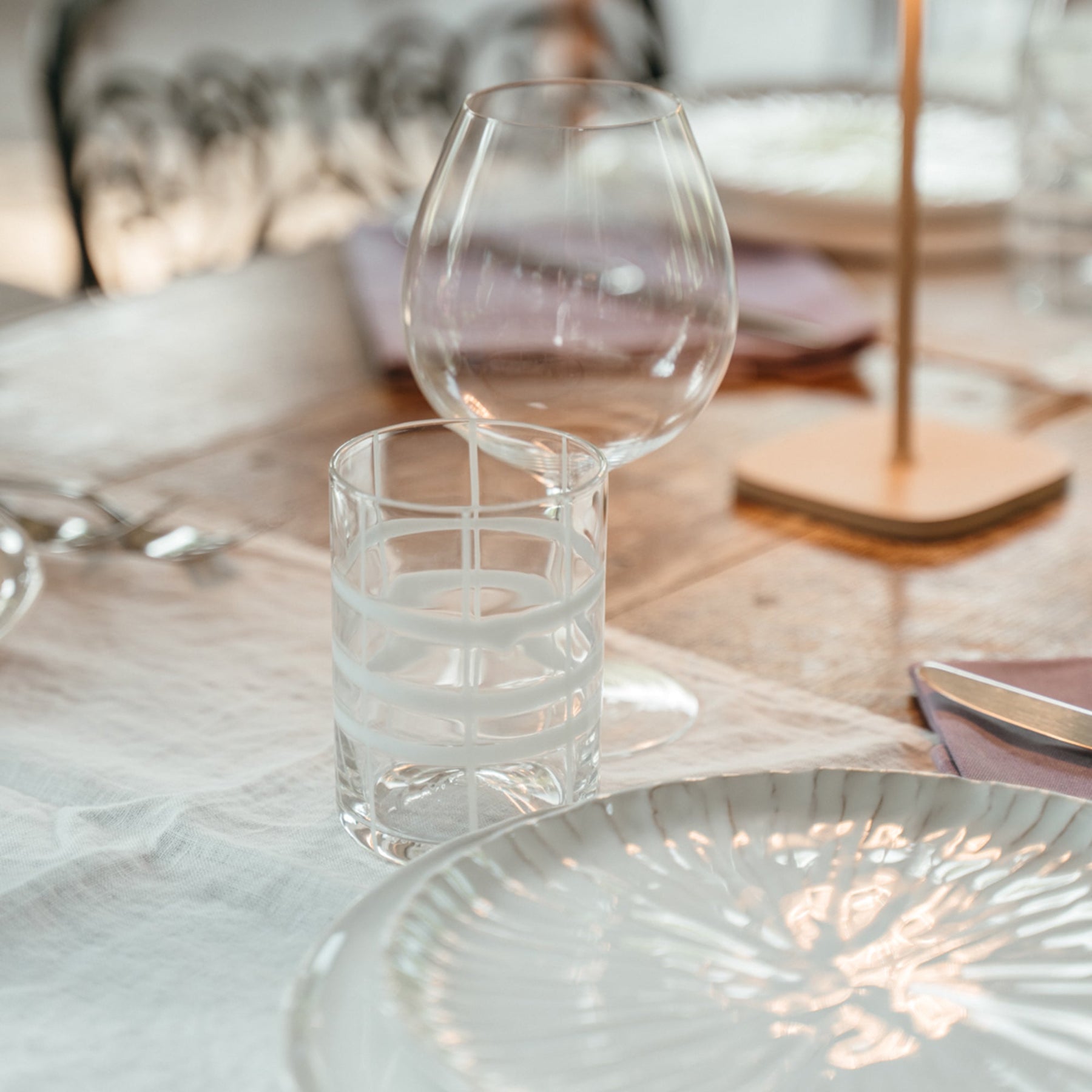 An image of Zafferano America Set of 6 Twiddle Tumbler