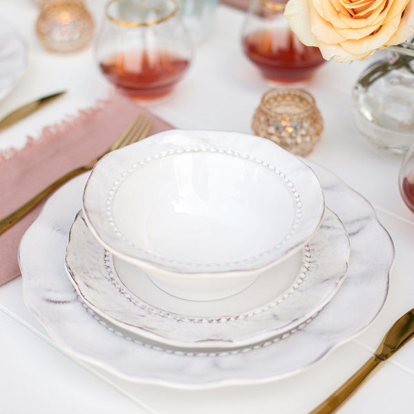 An image of Vietri Giorno Salad Plate