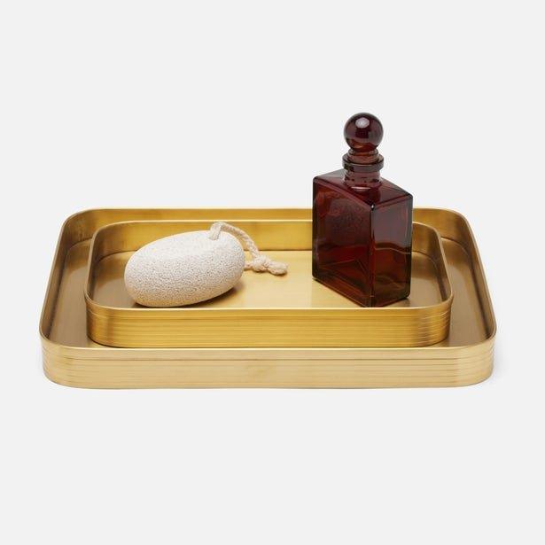 An image of Pigeon and Poodle Adelaide Tray Set of 2