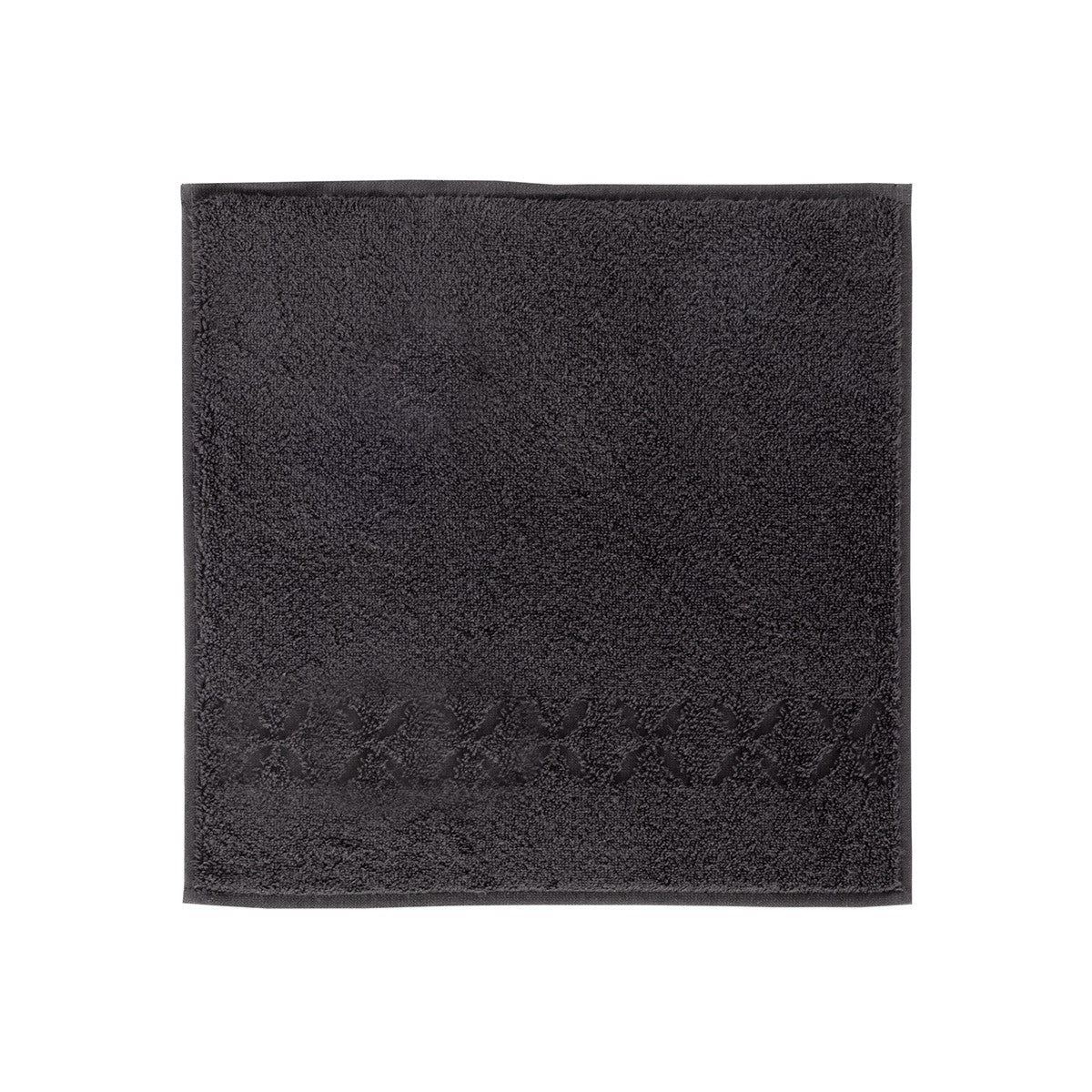 An image of Yves Delorme Nature Washcloth Ardoise